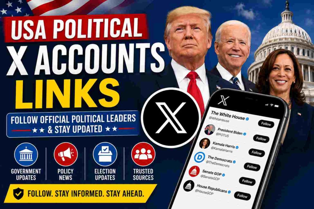 USA Political X Account Links