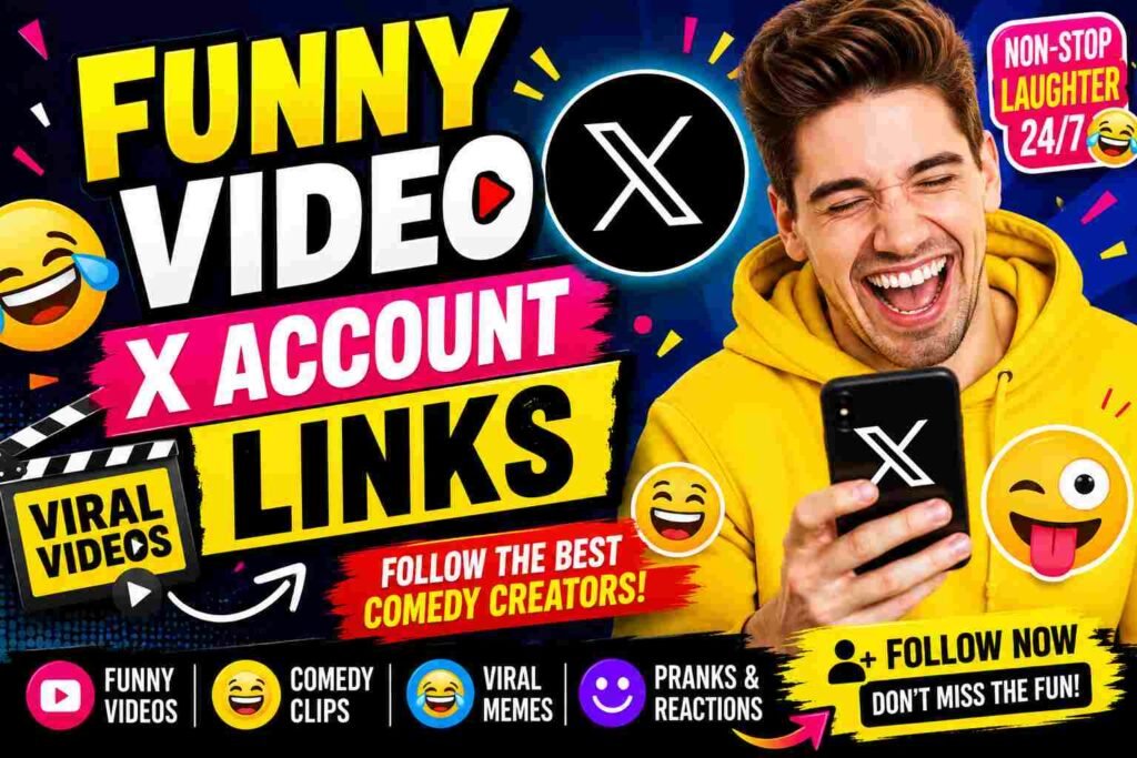 Funny Video X Account Links – Follow the Best Comedy Creators